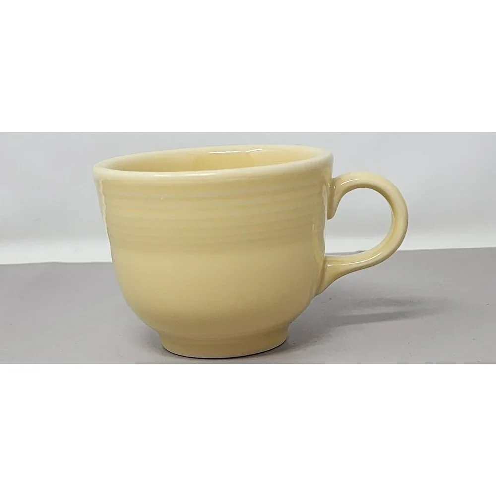 Set Of 5 Homer Laughlin Fiestaware Assorted Colored Ceramic Mugs‎ With Handle